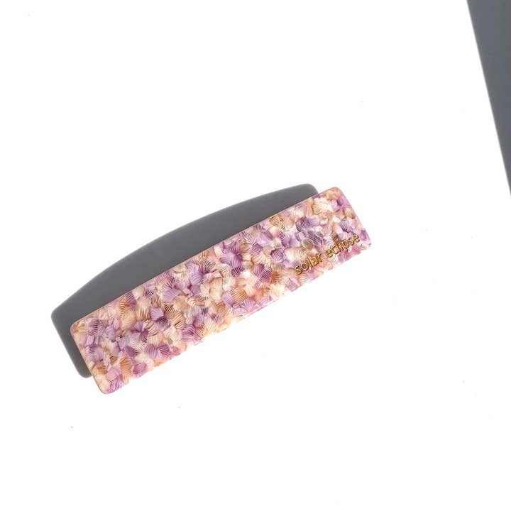 Solar Eclipse - Wholesale Barrette - Women's - Perfect Acetate French Barrette Hair Clip | Eco-Friendly