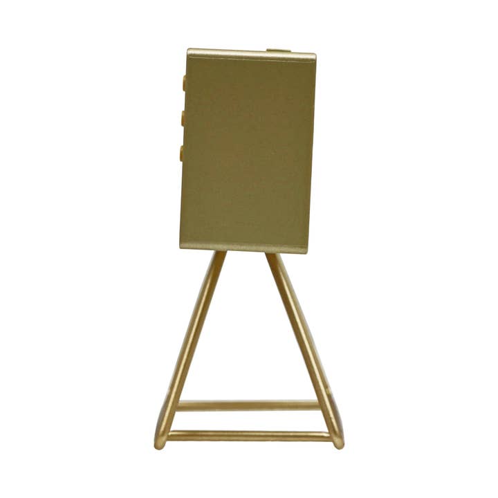 Seiko Clocks USA - Wholesale Alarm Clock - GOLD Olympia Limited Edition Heritage Design Alarm Clock4