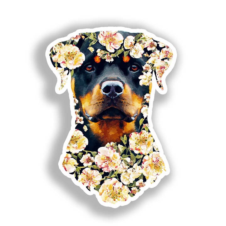 Autocolante de Cão Rottweiler # A018021 por atacado de Yoonek Graphics
