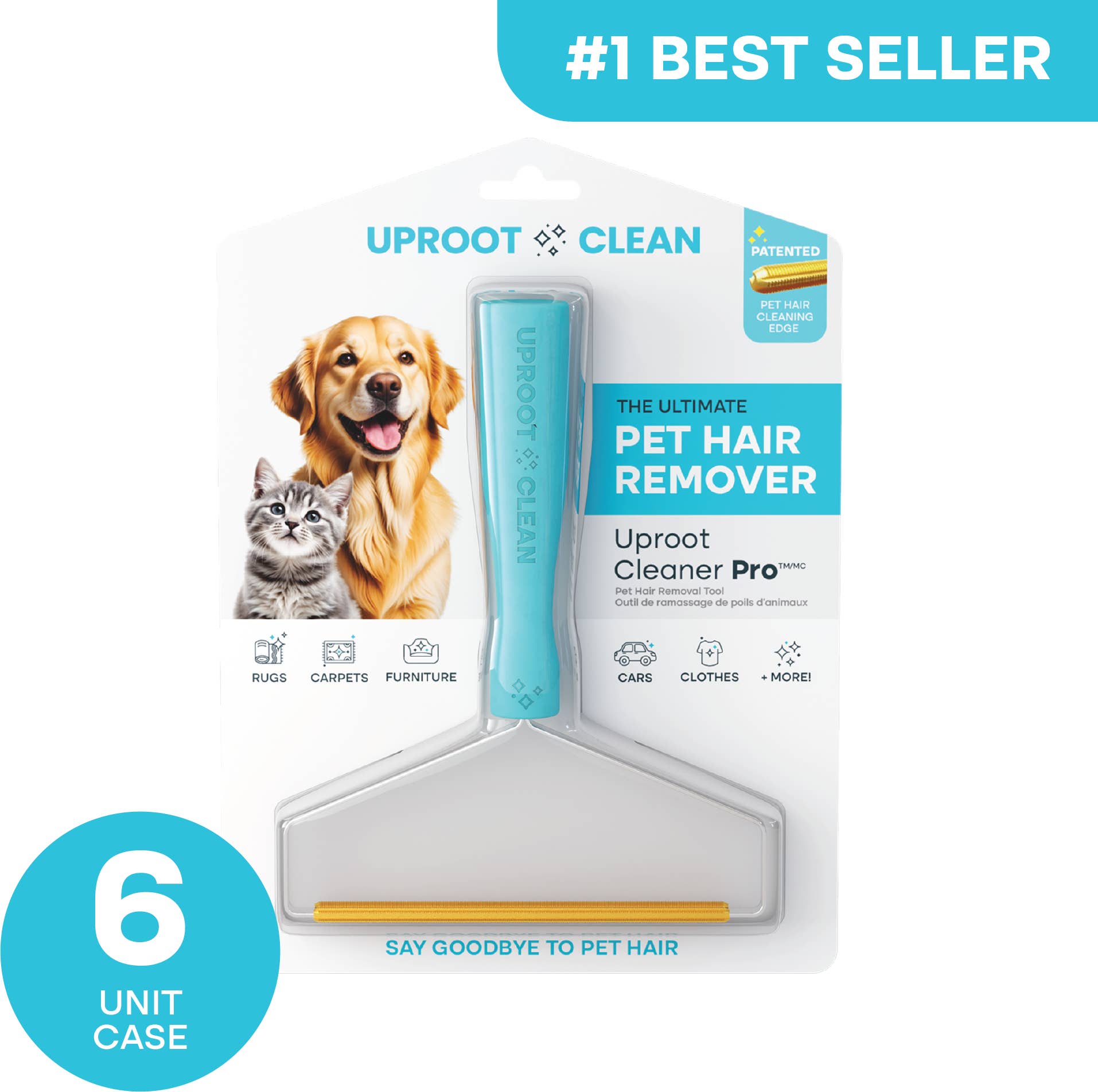 Uproot Clean - Wholesale Pet Grooming Tool - Dog - Uproot Cleaner Pro - Retail (6 Unit Case Pack)