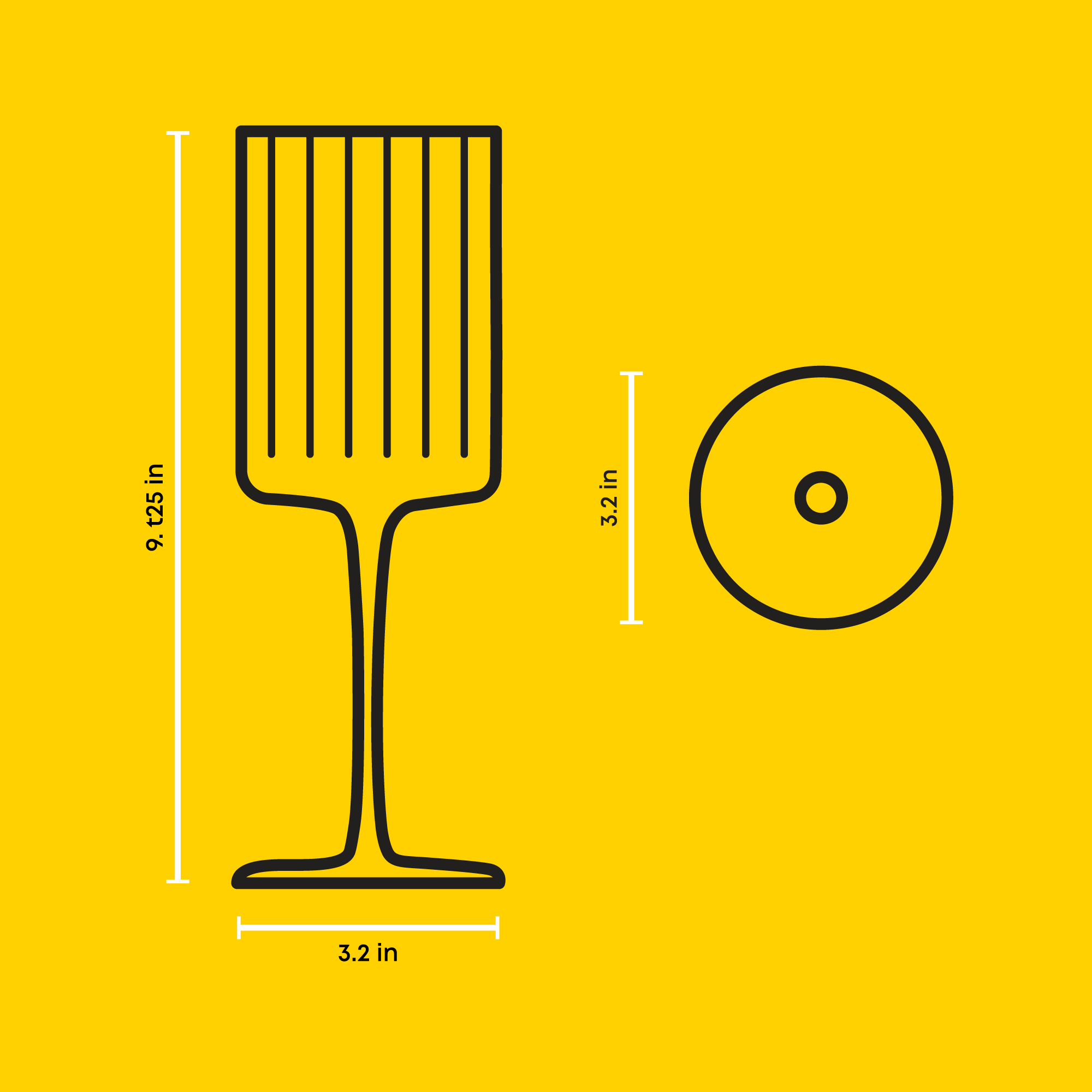 JoyJolt – Copo de vinho por atacado – Copo JoyJolt Elle Fluted Vinho Tinto - Conj. de 28