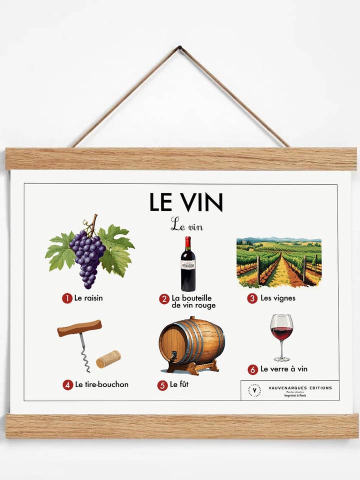 Planche scolaire - Les agrumes pour la vente par Atelier Vauvenargues