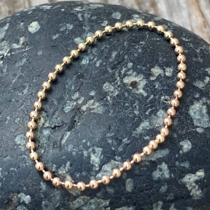 Gold Filled Chain Ring Minimalist Delicate Jewelry for wholesale by Jewel Garage