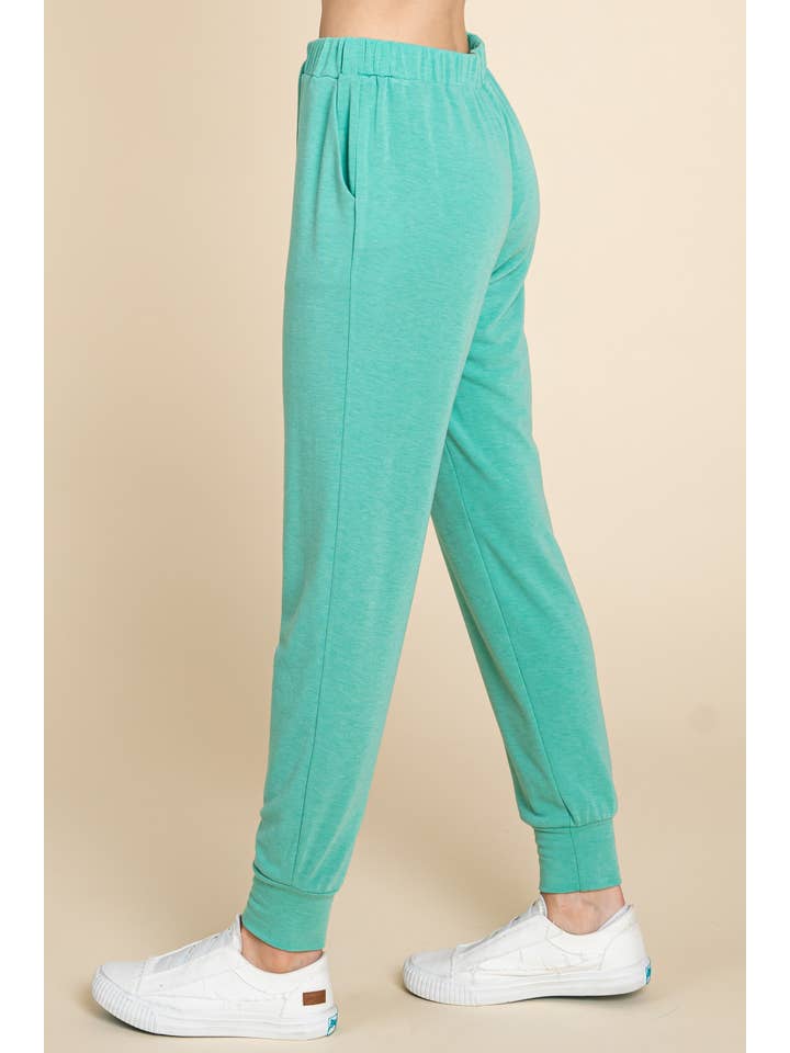 Emerald Collection - Wholesale Lounge Sweatpants/Joggers - Women's - ETP-744 Solid Loungewear French Terry Joggers