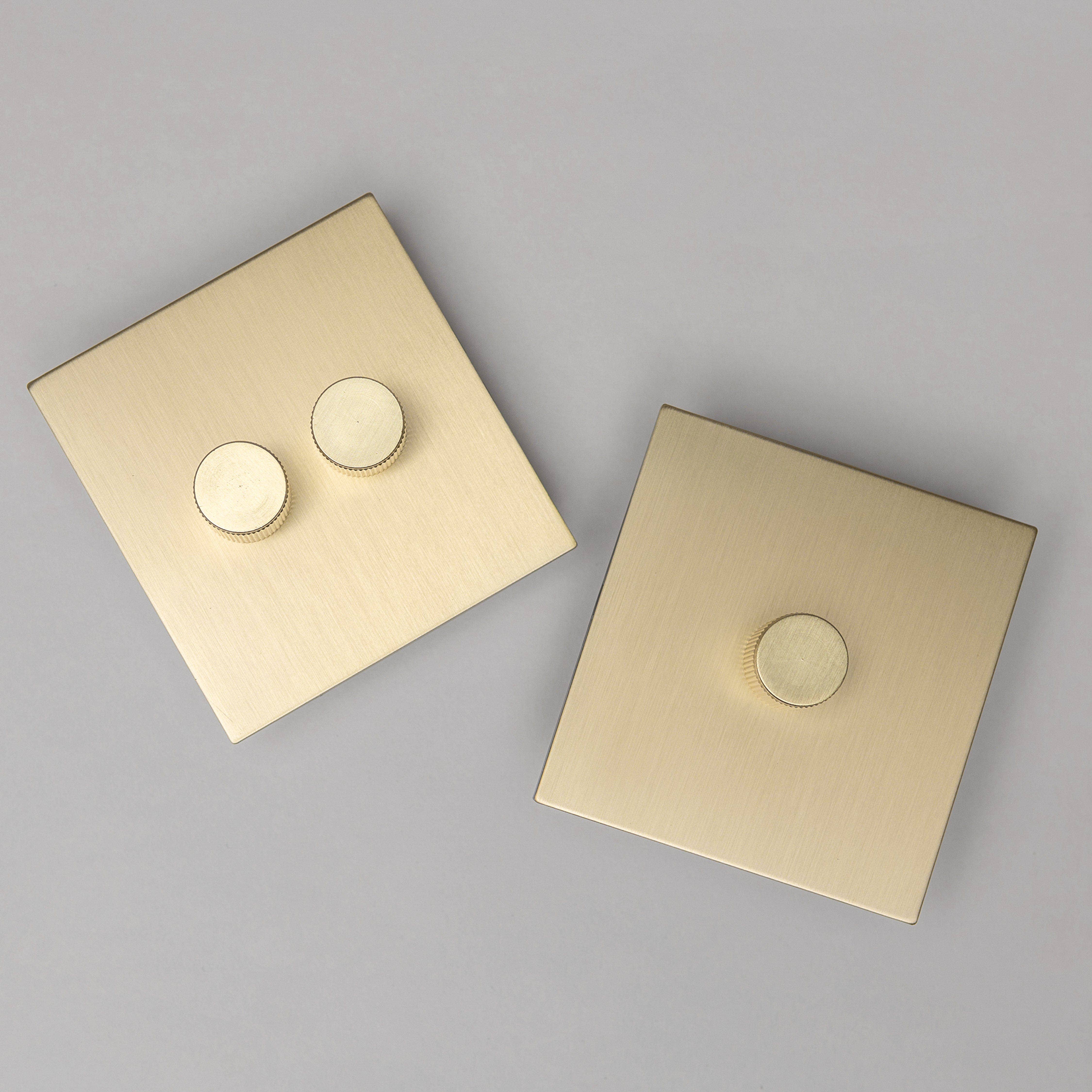Brass bee – wholesale Light switch cover/plate – Satin Brass Switches and Sockets - J Series26