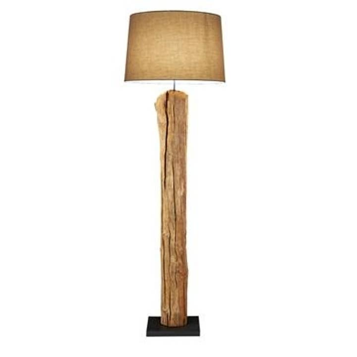 Rustic Driftwood Floor Lamp FL603 for wholesale by Continental Home