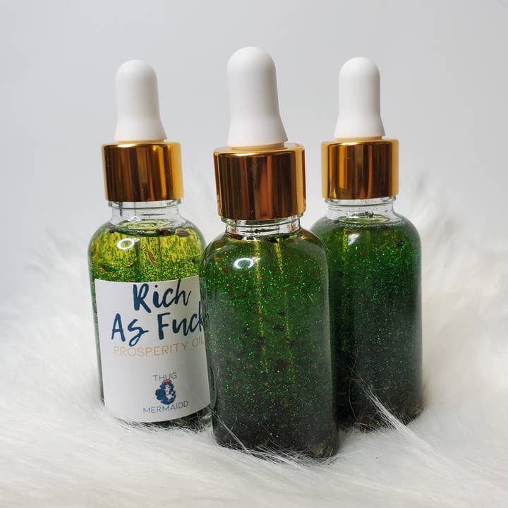 Huile riche comme Fuck Abundance pour la vente par THUG MERMAIDD