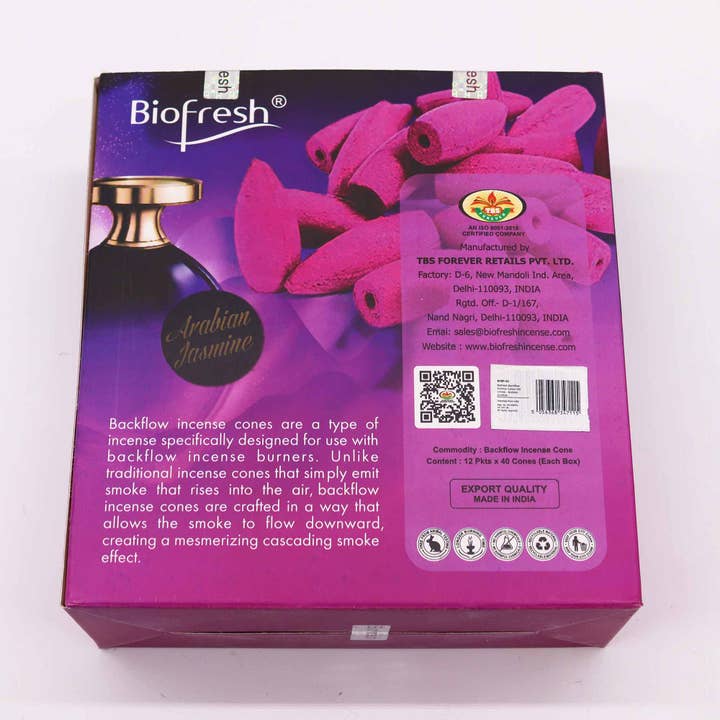 AWGifts Europe - Wholesale Incense - Wholesale Biofresh Backflow Incense Cones
9