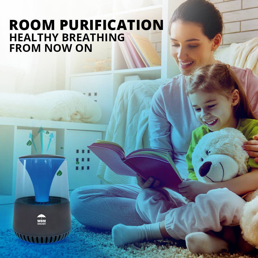 WBM LLC - Wholesale Luchtreiniger - WBM SMART HEPA-luchtreiniger met Bluetooth-luidspreker10