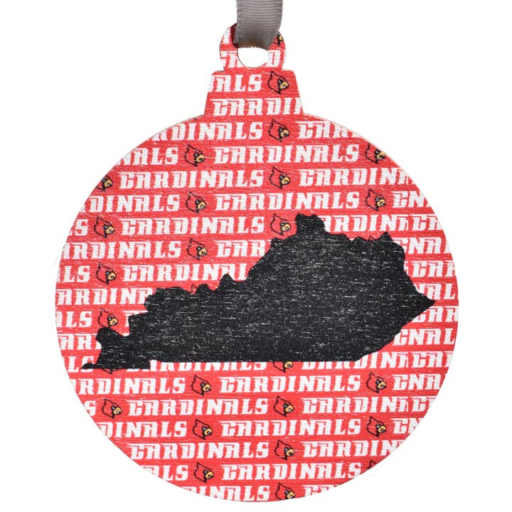 Cards with Black Kentucky Shape Printed Wooden Ornament for wholesale by Layne Wilson