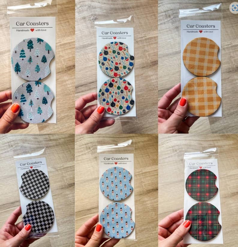 White House Co - Wholesale Car Coaster - Unisex - Car Coasters1