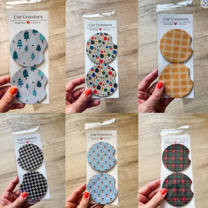 White House Co - Wholesale Car Coaster - Unisex - Car Coasters1