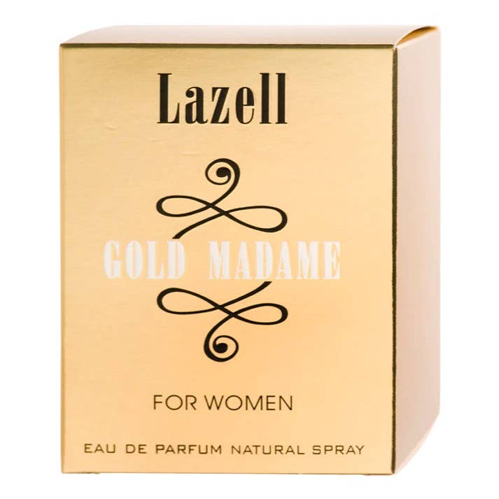 Daspar - Wholesale Perfume/Eau de Toilette - LAZELL GOLD MADAME FOR WOMEN EDP 100 ML 3.4 OZ