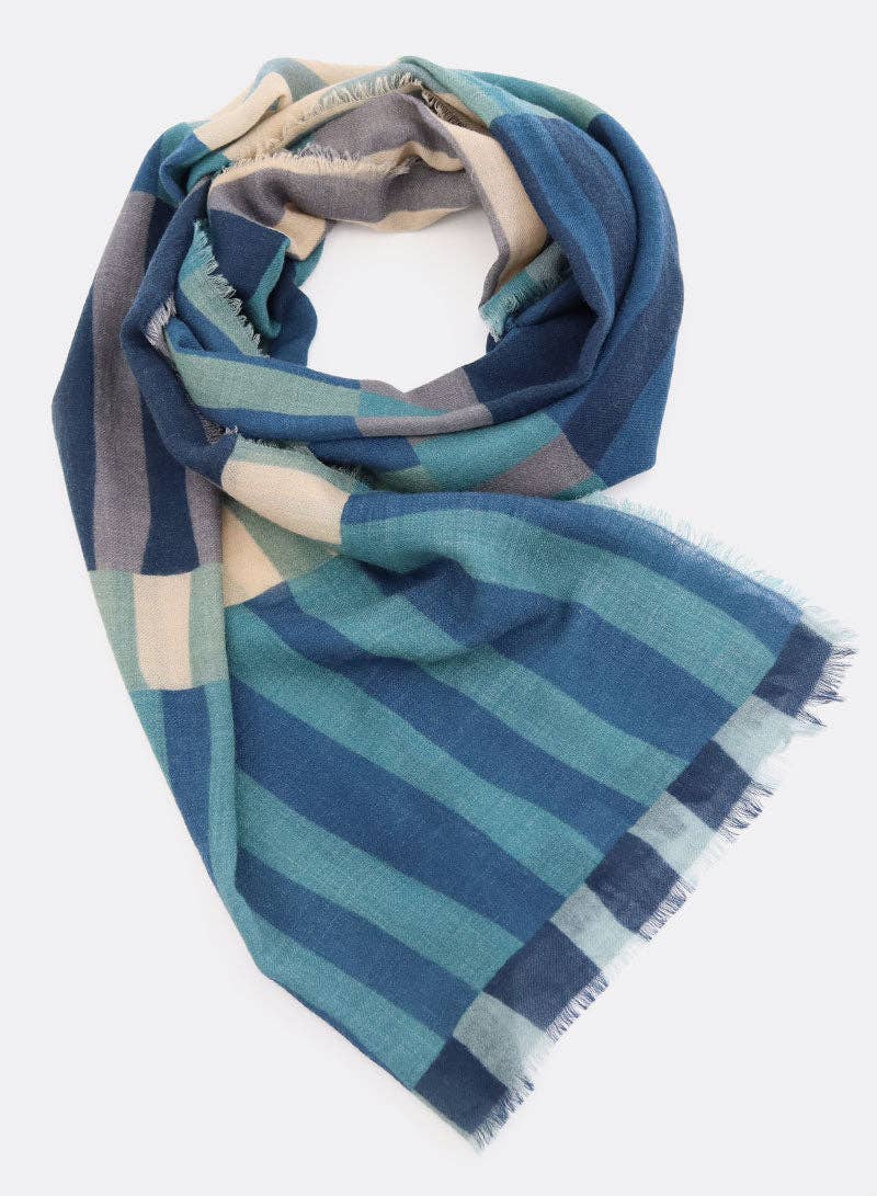Djian - Wholesale Scarf - Women's - Scarf made of merino wool – NEW STRIPES0