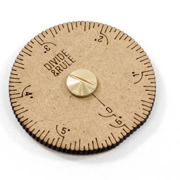 Roue de mesure 6" - Original pour la vente par Divide and Rule