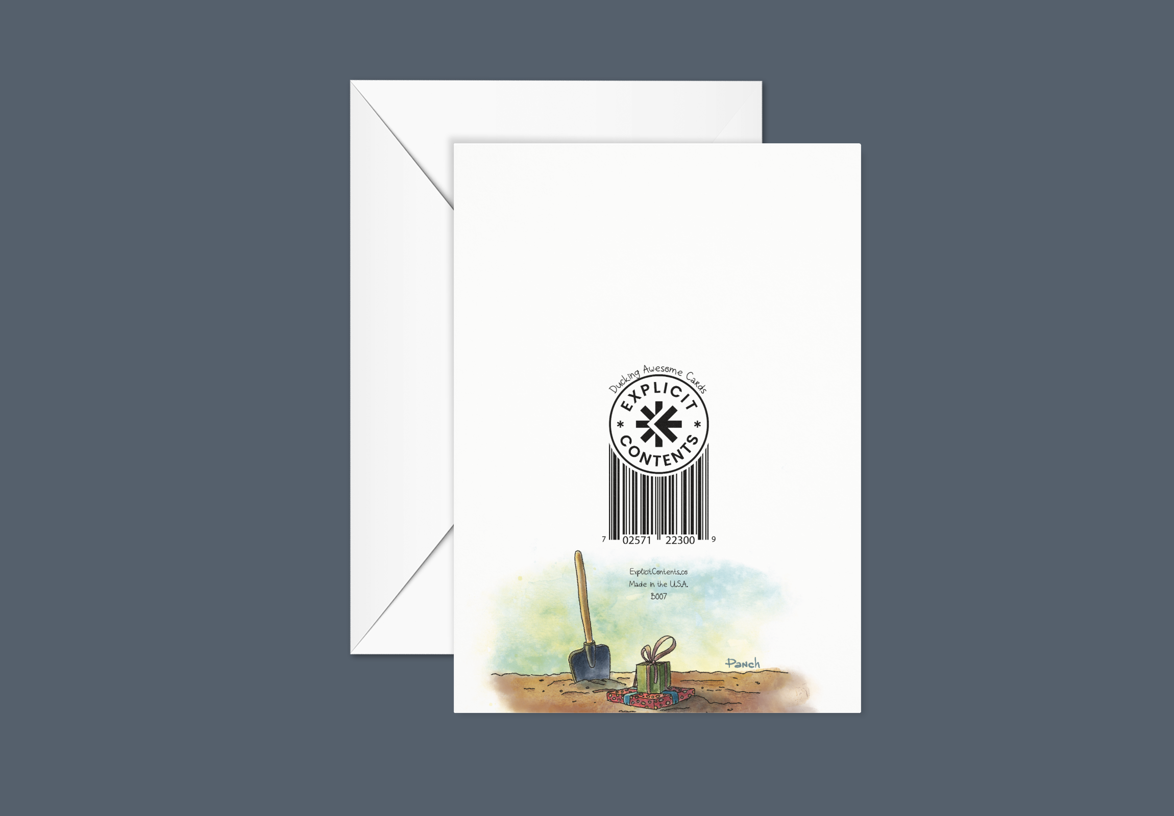 Explicit Contents - Wholesale Birthday Card - Party Pooper2