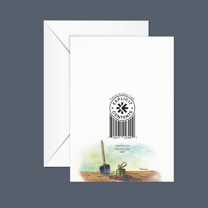 Explicit Contents - Wholesale Birthday Card - Party Pooper2