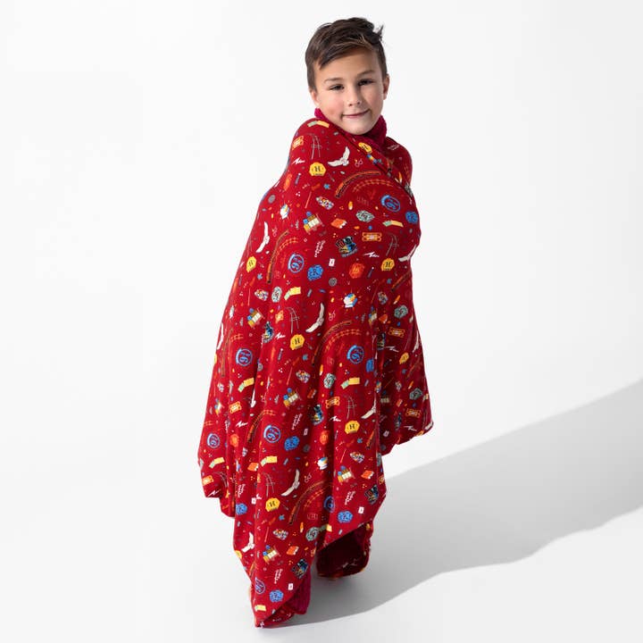Bellabu Bear - Wholesale Bedding Blanket - Kids & Baby - Harry Potter Hogwarts Express Bamboo Blanket5