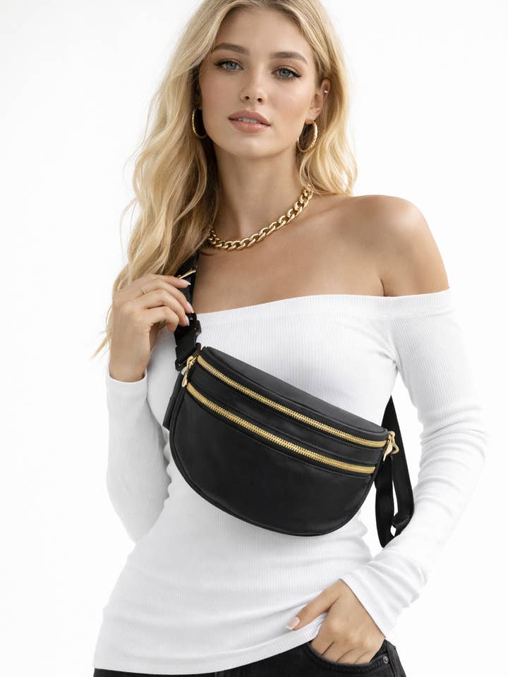 Solid Crossbody Bag for wholesale by Do Everything In Love®