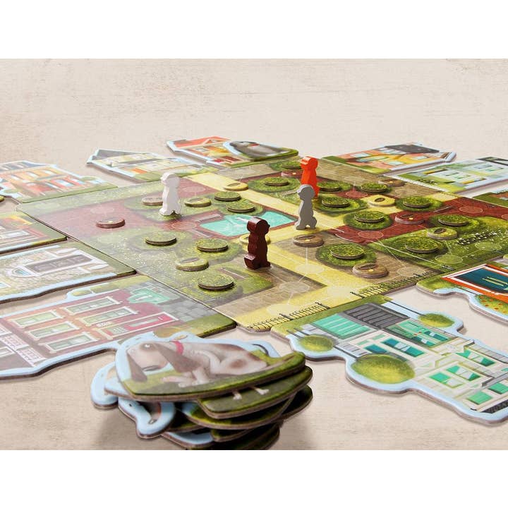 Immenz – Großhandel Brettspiele – Marbushka - Hunde und Häuser - Brettspiel 5+