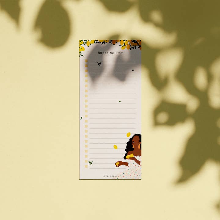 Ich habe Zitronen serviert, aber ich habe Lemonade Listpad gemacht für den Großhandel von Love, Mezay