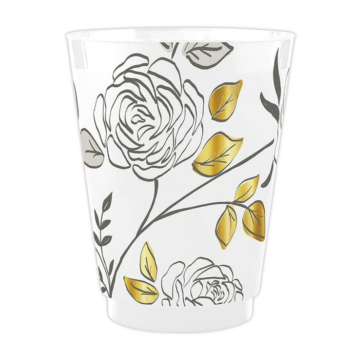 Frost Cups - Floral for wholesale by Slant Collections by Creative Brands