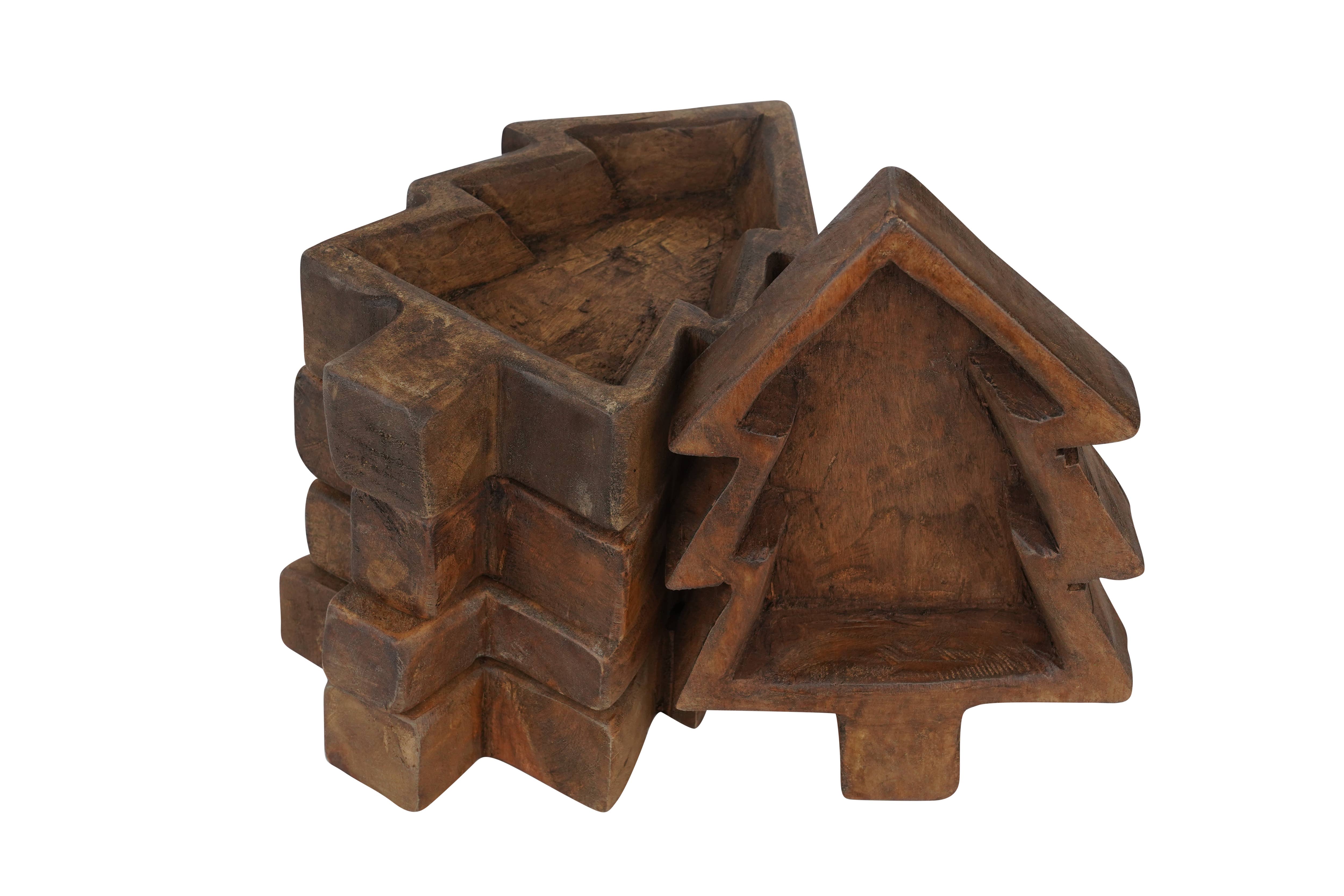 My Amigos Imports – wholesale Ljushållare – Små-Heminredning #2 -Julgran Bondgård-6x10 tum- #22