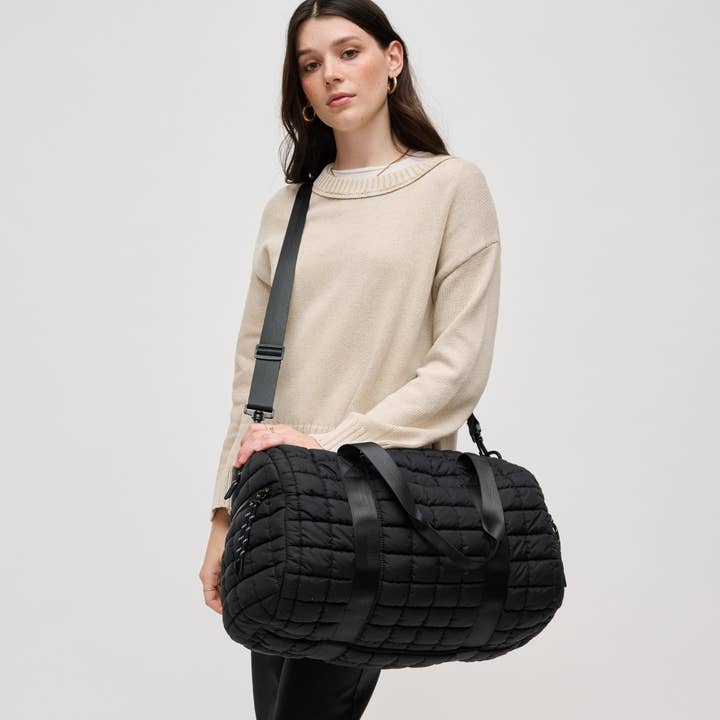 Urban Expressions - Wholesale Weekender Bag - Women's - Ty Quilted Puffer Nylon Duffel