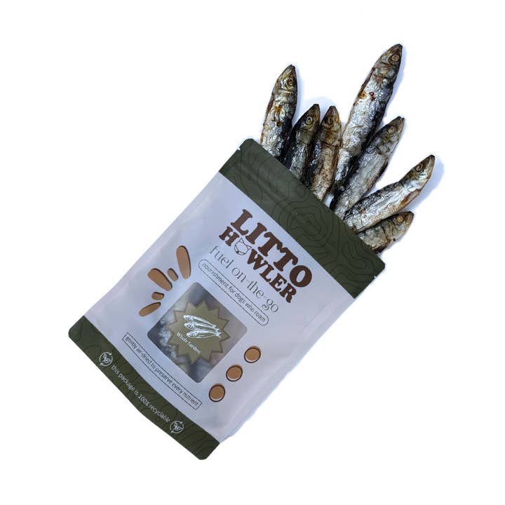 Litto Howler - Wholesale Pet Treats - Dog - Whole Sardines | 6 oz0