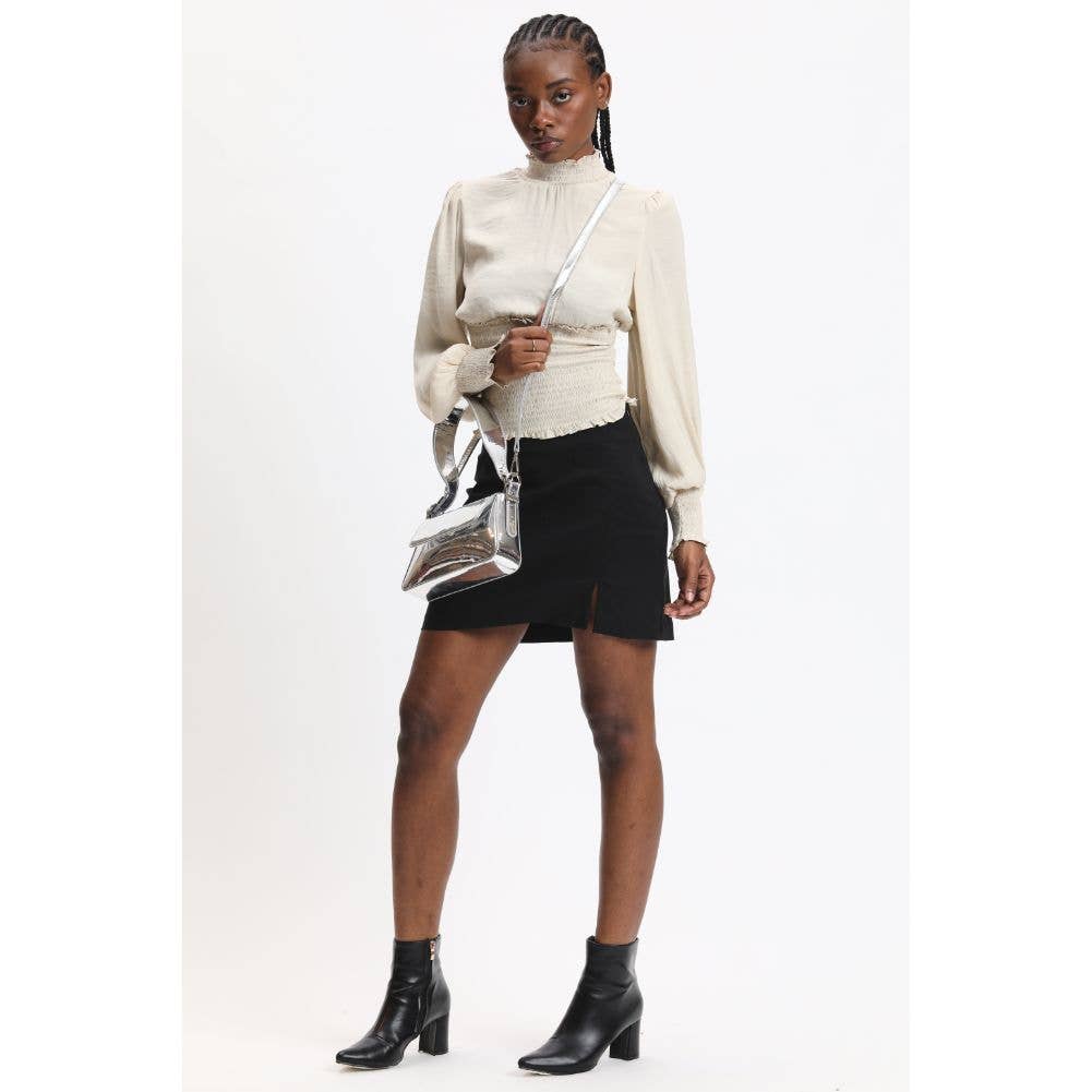 Urban Expressions - Vente Sac porté épaule – femme - Sac bandoulière métallique Donna22