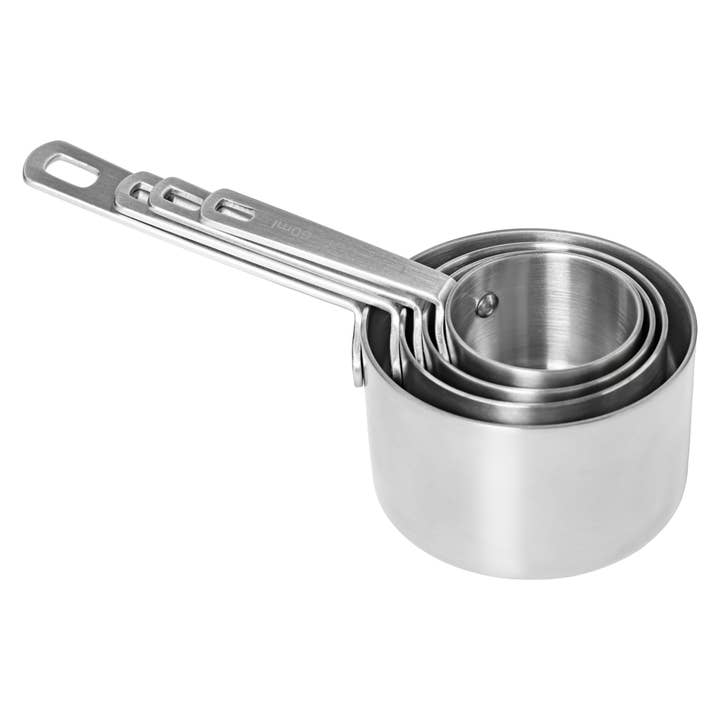 Fat Daddio's Stainless Steel Measuring Cups & Spoons for wholesale by Fat Daddio's