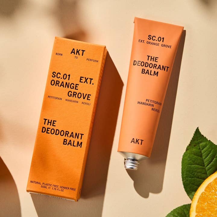 AKT London - Wholesale Deodorant - Unisex - AKT Deodorant Balm SC.01 Orange Grove - aluminum-free, vegan