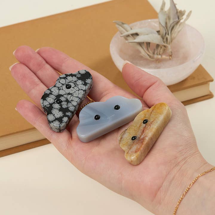 GeoCentral - Wholesale Spiritual Stone/Crystal - Crystal Cloud Friend Assortment - Pet Rocks