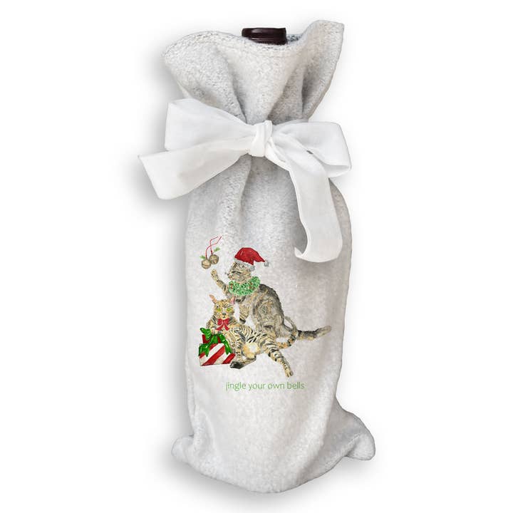 French Graffiti - Venta al por mayor Paños de cocina - Gatos Jingle Bells17