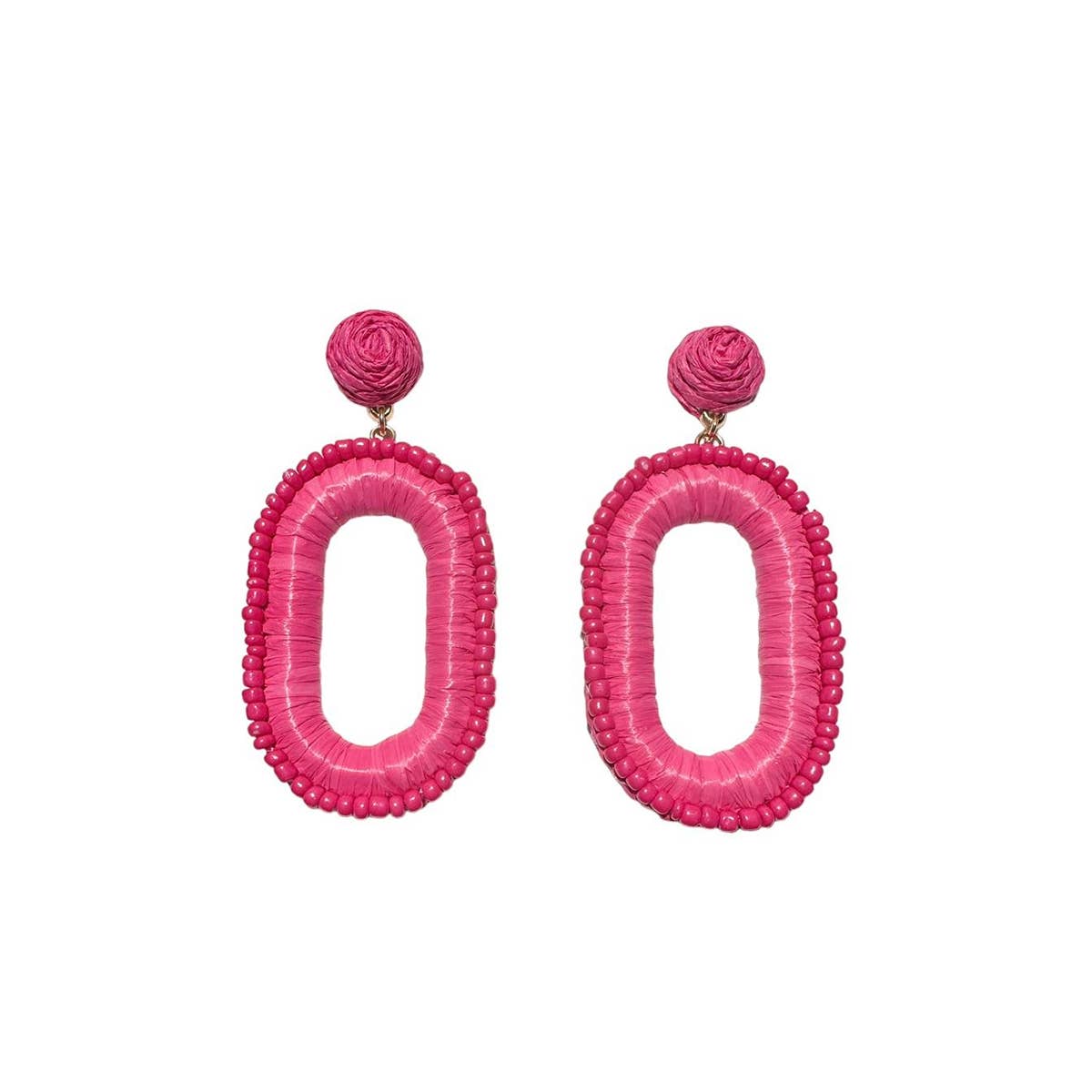 Miss Minna - Wholesale Dangle Earrings - 🌈✨ HANDMADE OVAL EARRINGS0