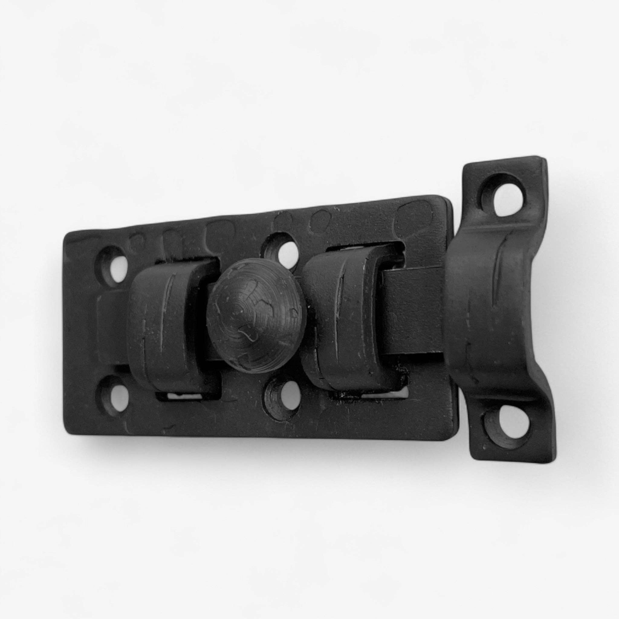 Iron & Blossom – wholesale Knopp/Handtag – Rustik järnbultlås, vintage dörrbeslaglås4