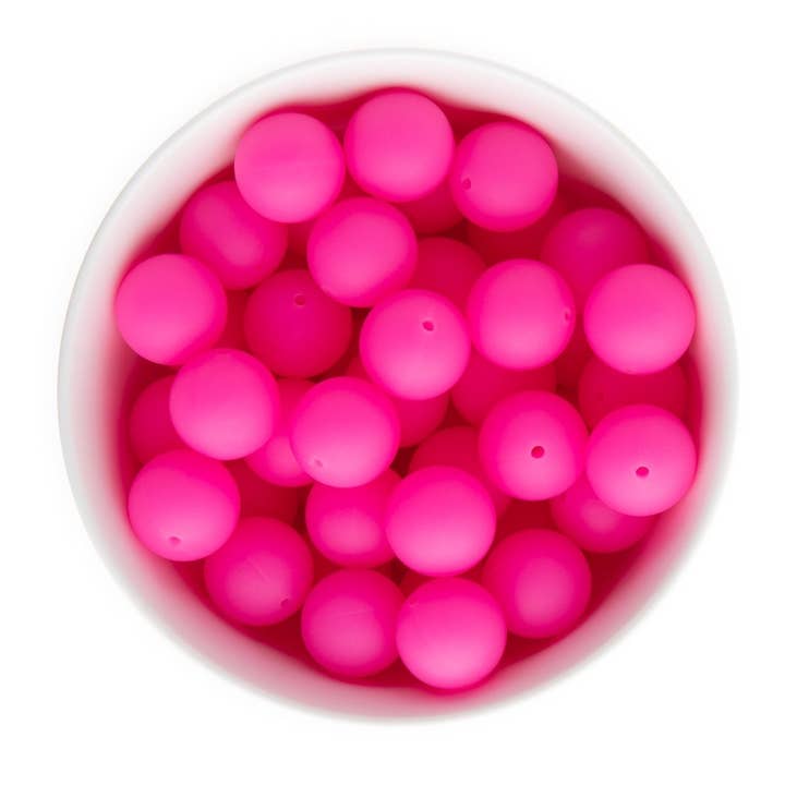 Cara & Co Silicone Craft Supply - Wholesale Beads - Glow-in-the-Dark Silicone Round Beads7