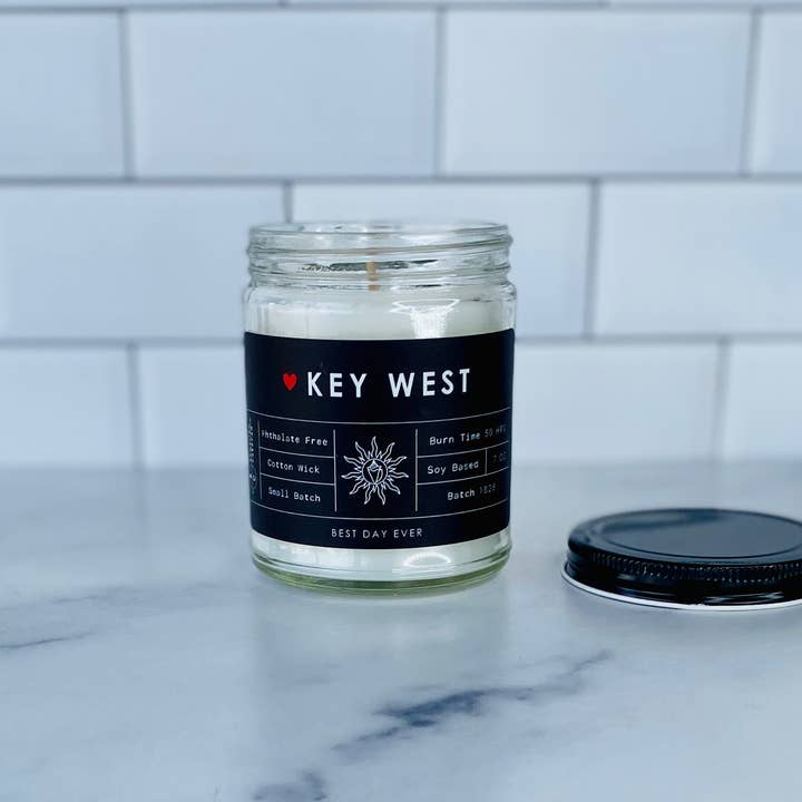 Rambling Caravan - Wholesale Jar/Filled Candle - Key West, FL Candle8