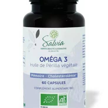 Omega 3 Perilla - 60 capsules - Biologisch - plantaardige omega 3 voor wholesale door Salvia