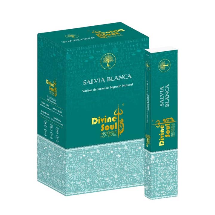 Earths Elements Wholesale - Wholesale Incense - Divine Soul - Salvia Blanca