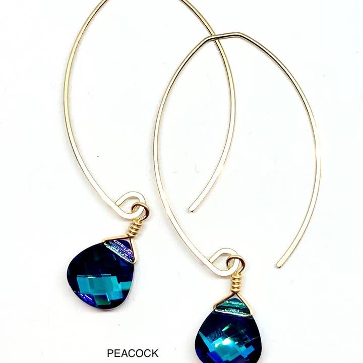 noon designs - Wholesale Dangle Earrings - mini Swarovski earrings6