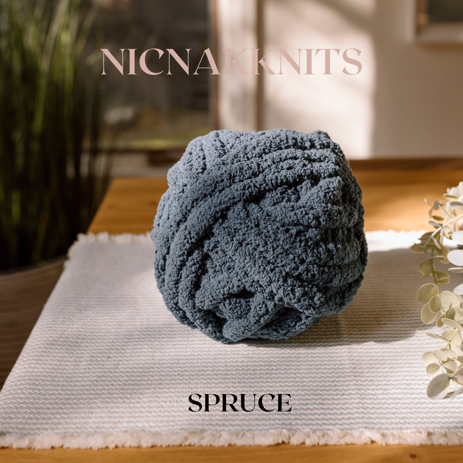 Nicnakknits - Wholesale Throw Blanket - Solid Colour - Handmade Chunky Knit Blanket16