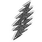 Small Celtic Bolt Sticker for wholesale by Gypsy Rose