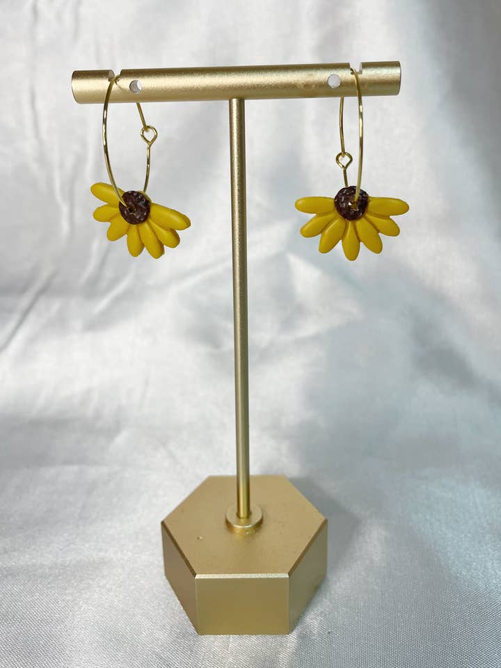 Cerceaux de tournesol pour la vente par Madi Made