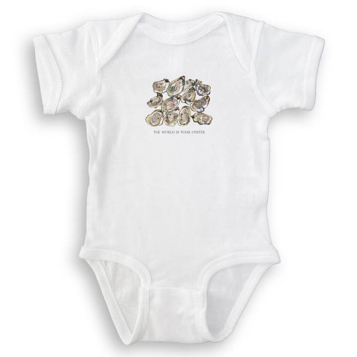 French Graffiti - Wholesale Tea Towel - A Dozen Oysters with Quote14