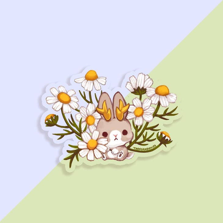Thousand Skies - Wholesale Sticker - Vinyl Sticker (Transparent) Jackalope's Garden