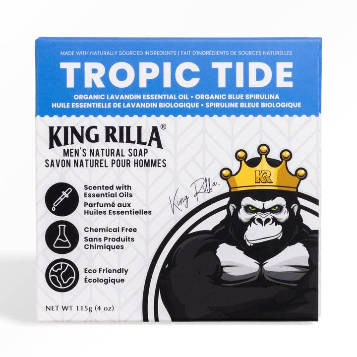 Jabón en Barra Tropic Tide - Aceite Esencial y Espirulina Azul para venta al por mayor de King Rilla