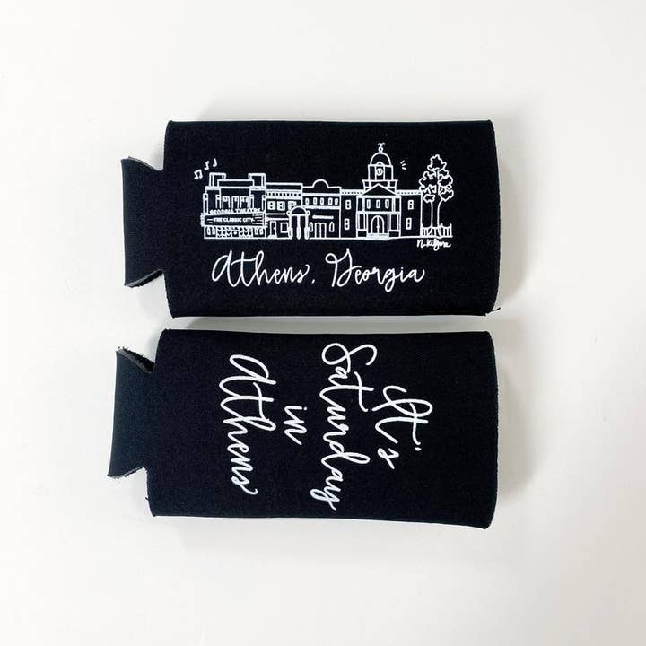 Natty Michelle Paperie - Wholesale Drink Huggers & Koozies - Athens, Georgia Slim Can Holder1