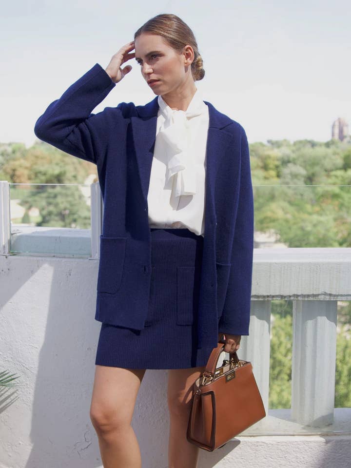 Paola Knitte Blazer for wholesale by Bel Cashmere S.C.