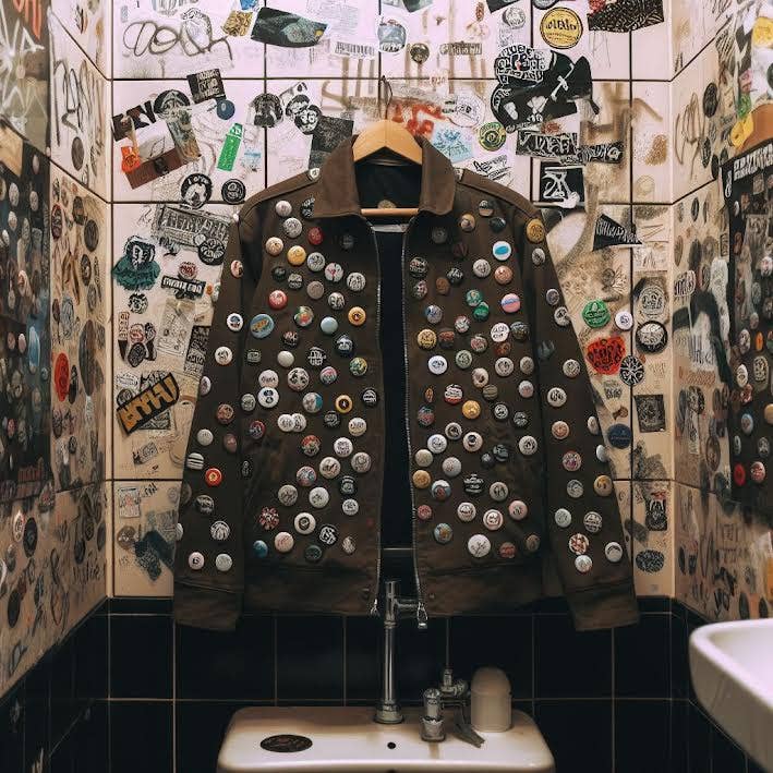 Pinbax Express - Wholesale Lapel Pin/Button - HARLEM x 8 1" inch (25mm) pins NYC new york manhattan taxi2